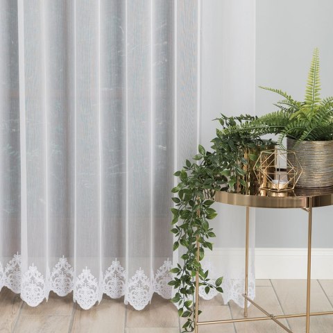 Firanka, wysokość 280cm, kolor 001 biały 123592/768/001/000280/1