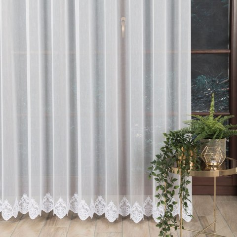 Firanka, wysokość 280cm, kolor 001 biały 123592/768/001/000280/1
