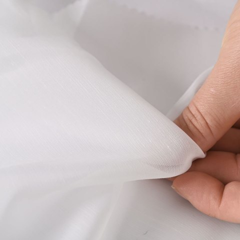 KENZA Firanka z ołowianką, wysokość 300cm, kolor 001 biały 030325/OLO/001/000300/1 KENZA Firanka z ołowianką, wysokość 300cm, kolor 001 biały 030325/OLO/001/000300/1