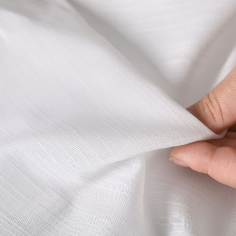 LOREN Firanka z ołowianką, wysokość 300cm, kolor 001 biały 030411/OLO/001/000300/1 LOREN Firanka z ołowianką, wysokość 300cm, kolor 001 biały 030411/OLO/001/000300/1
