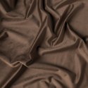 Tkanina dekoracyjna VELVET wysokość 280 cm kolor ciemny brązowy