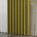 Tkanina dekoracyjna VELVET wysokość 280 cm kolor oliwkowy
