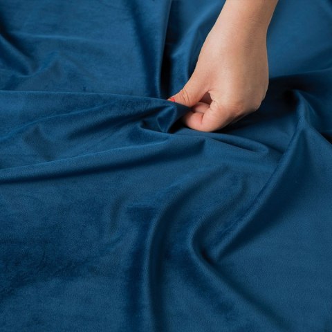 Tkanina dekoracyjna VELVET wysokość 280 cm kolor ciemny niebieski