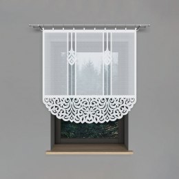 Panel żakardowy gotowy ZURIEL 120x120 cm kolor biały