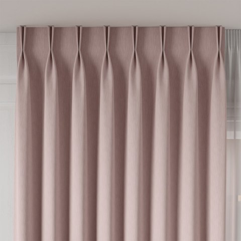 Tkanina dekoracyjna LISA wysokość 300 cm kolor pudrowy różowy