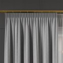 Tkanina dekoracyjna LISA wysokość 300 cm kolor szary