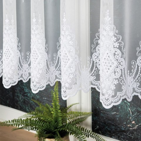Firanka, wysokość 120cm, kolor 001 biały 241750/885/001/000120/1 Firanka, wysokość 120cm, kolor 001 biały 241750/885/001/000120/1