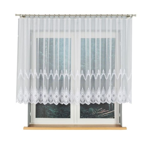 Firanka, wysokość 120cm, kolor 001 biały 241750/885/001/000120/1 Firanka, wysokość 120cm, kolor 001 biały 241750/885/001/000120/1
