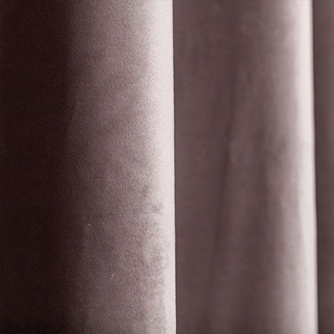 VELVET Zasłona gotowa na taśmie, szerokość 140 x wysokość 270, kolor 035 pastelowy fioletowy VELVET/ZGT/035/140270/1