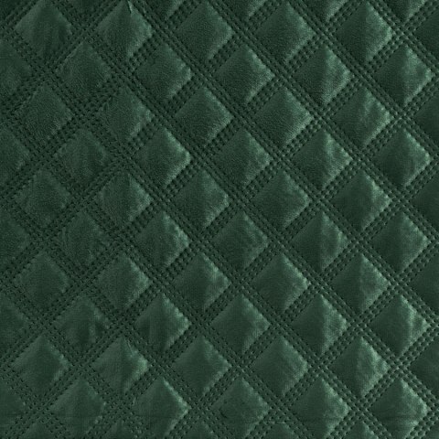 Narzuta dekoracyjna SILENA 170x210 cm kolor ciemny zielony