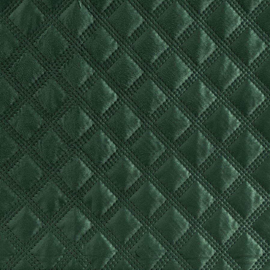 Narzuta dekoracyjna SILENA 220x240 cm kolor ciemny zielony