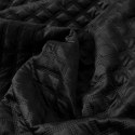 Narzuta dekoracyjna SILENA 220x240 cm kolor czarny