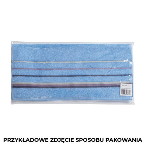 Ręcznik do ciała z zawieszką MARS 50x90 cm kolor fioletowy