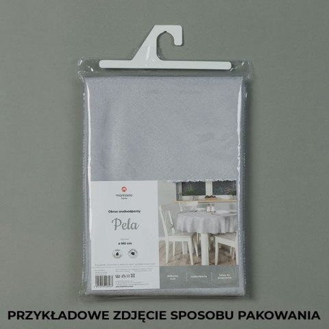 PELA Obrus wodoodporny, fi 160 kolor 001 biały TORENA/206/C01/160000/1 PELA Obrus wodoodporny, fi 160 kolor 001 biały TORENA/206/C01/160000/1