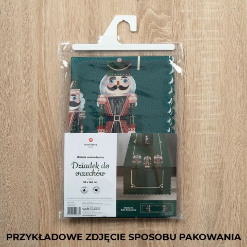 DZIADEK DO ORZECHÓW Serweta NINA WODOODPORNA, 79x79cm, kolor 003 czerwony PBN014/KSP/C03/079079/1