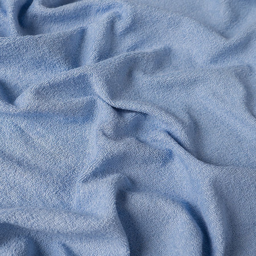 DREAMY PREMIUM Prześcieradło frotte z gumką, szerokość 120 x wysokość 200cm, kolor 009 niebieski 100034/FRG/009/120200/1