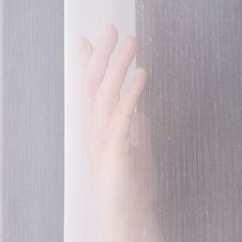 KENZA Firanka z ołowianką, wysokość 300cm, kolor 001 biały 030325/OLO/001/000300/1 KENZA Firanka z ołowianką, wysokość 300cm, kolor 001 biały 030325/OLO/001/000300/1
