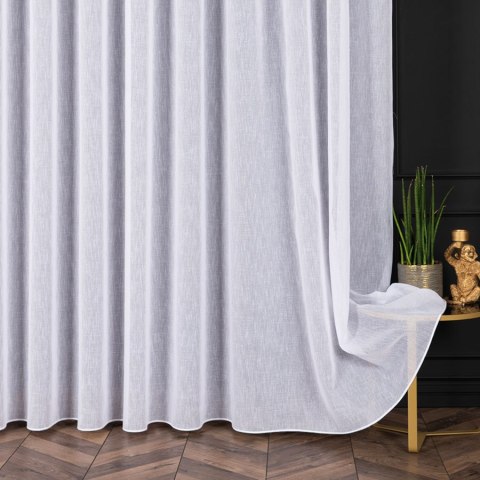 TILDA Firanka z ołowianką, wysokość 300cm, kolor 001 biały 030623/OLO/001/000300/1