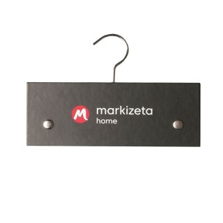 Grzbiet Markizeta home stojak, czarny karton z metalowym haczykiem, 22cm GRZBIE/MH0/STO/022008/1