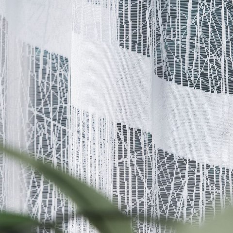 WIKTORIA Firanka żakardowa odpasowana, szerokość 310 x wysokość 160cm, kolor 001 biały 018352/FOL/001/000161/1 WIKTORIA Firanka żakardowa odpasowana, szerokość 310 x wysokość 160cm, kolor 001 biały 018352/FOL/001/000161/1