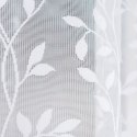 ZUZANNA Firanka żakardowa odpasowana ze wzorem po całości, szerokość 250 x wysokość 120cm, kolor 001 biały 023058/FOL/001/000121