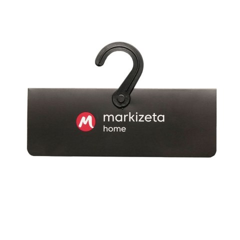 Grzbiet Markizeta Home czarny ze składanym plastikowym haczykiem, 22cm GRZBIE/MH0/PLA/022008/1