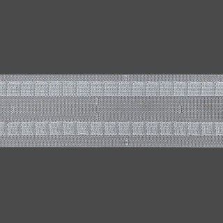 Taśma systemowa typu fala 8cm, marszczenie dowolne, transparentna, 13.80.000.3 TASMAM/T21/000/008000/1