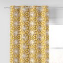 Tkanina dekoracyjna ABIGAIL szerokość 140 cm kolor żółty