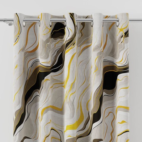 STONE Tkanina dekoracyjna BLACKOUT, 145cm, kolor 001 biały D00245/BLC/001/145000/1