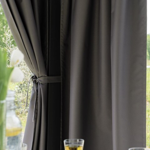 BELIS Tkanina dekoracyjna zewnętrzna premium, szerokość 150 cm, kolor 005 szary TD0030/TDW/005/150000/1 BELIS Tkanina dekoracyjna zewnętrzna premium, szerokość 150 cm, kolor 005 szary TD0030/TDW/005/150000/1