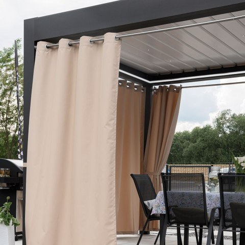 MOANA Tkanina dekoracyjna zewnętrzna premium, szerokość 150 cm, kolor 004 beżowy TD0029/TDW/004/150000/1 MOANA Tkanina dekoracyjna zewnętrzna premium, szerokość 150 cm, kolor 004 beżowy TD0029/TDW/004/150000/1