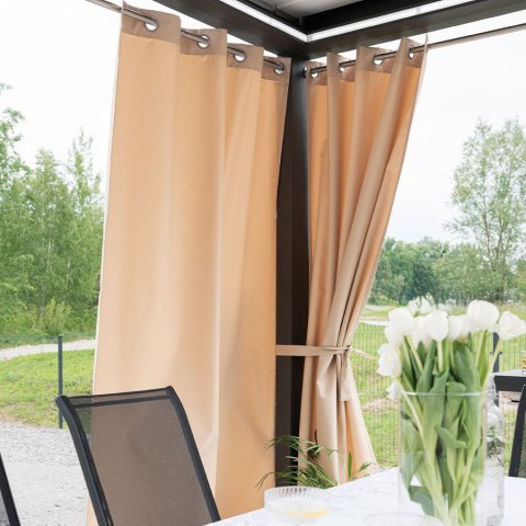 SIMBA Tkanina dekoracyjna zewnętrzna premium, szerokość 150 cm, kolor 004 beżowy TD0027/TDW/004/150000/1 SIMBA Tkanina dekoracyjna zewnętrzna premium, szerokość 150 cm, kolor 004 beżowy TD0027/TDW/004/150000/1