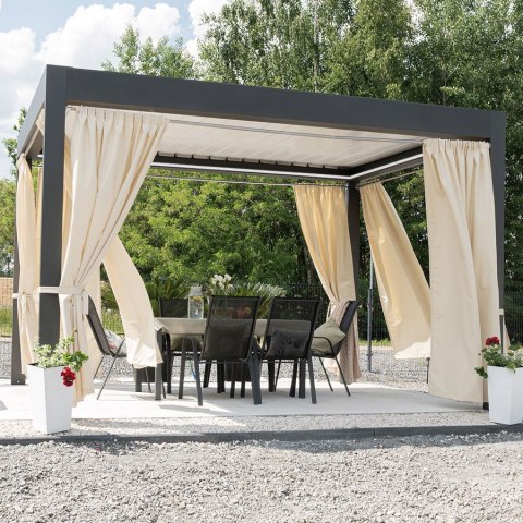 SIMBA Tkanina dekoracyjna zewnętrzna premium, szerokość 150 cm, kolor 014 kremowy TD0027/TDW/014/150000/1 SIMBA Tkanina dekoracyjna zewnętrzna premium, szerokość 150 cm, kolor 014 kremowy TD0027/TDW/014/150000/1