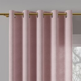 Tkanina dekoracyjna MILAS wysokość 290 cm kolor ciemny pastelowy różowy