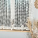 Tkanina gipiurowa na firanę i obrus 061757 wysokość 160 cm kolor biały