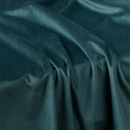 Tkanina dekoracyjna VELVI wysokość 300 cm kolor ciemny turkusowy
