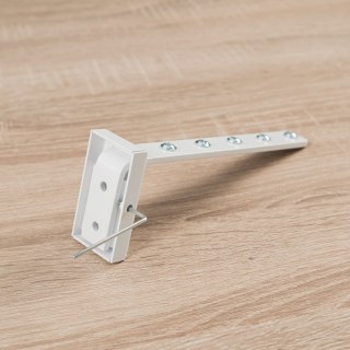 Wieszak uniwersalny kompletny długi 17cm kolor biały 010; WIESZA/UNI/010/000017/1 WIESZA/UNK/010/000017/1