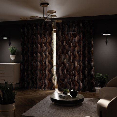 LUXE Tkanina dekoracyjna BLACKOUT, wysokość 300cm, kolor 001 D00237/BLC/001/000300/1 LUXE Tkanina dekoracyjna BLACKOUT, wysokość 300cm, kolor 001 D00237/BLC/001/000300/1