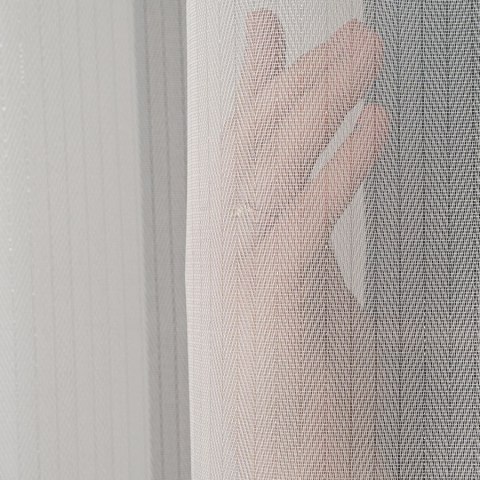 Firanka fantazyjna z ołowianką, wysokość 300cm, kolor 010 off white 019304/OLO/010/000300/1