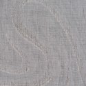 GALINA Firanka z ołowianką, wysokość 320cm, kolor 009 biały ze srebrnym haftem GALINA/OLO/009/000320/1