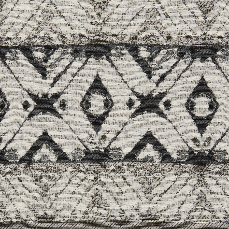INDIAN Tkanina dekoracyjna, szerokość 320cm, kolor 002 beżowy z ciemnym brązowym INDIAN/TDM/002/320000/1