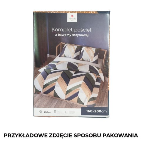 TRIANA Komplet pościeli z bawełny satynowej 220x200cm 100070/SAT/000/220200/1