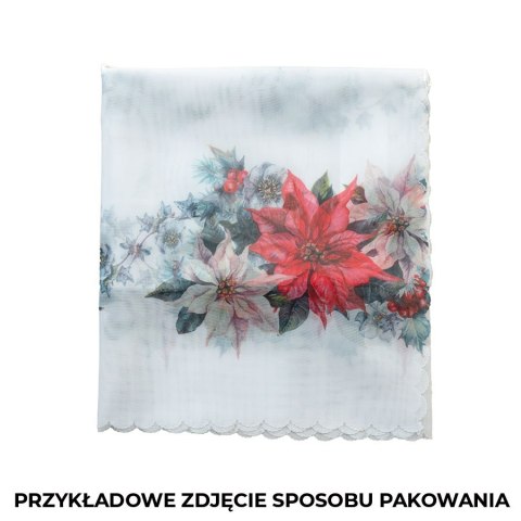 LAS ZIMĄ Zazdrostka woalowa, WOAL, szerokość 100 x wysokość 40cm, kolor 002 zielony PBN278/ZAZ/002/100040/1