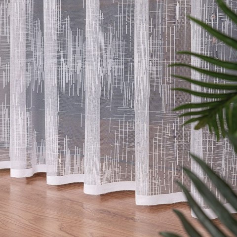 Firanka żakardowa, wysokość 250cm, kolor 001 biały 156054/000/001/000250/1