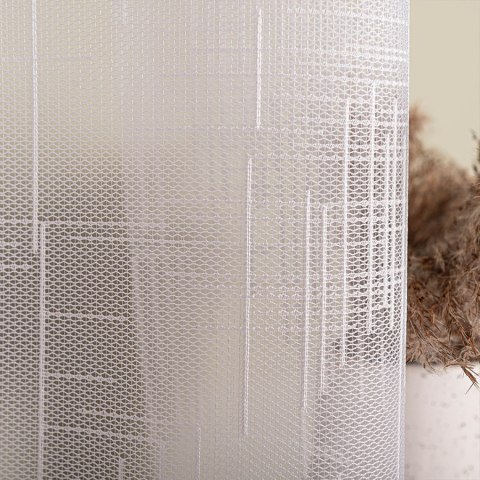 Firanka żakardowa, wysokość 250cm, kolor 001 biały 156054/000/001/000250/1