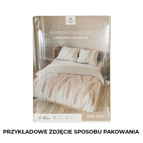 INDINA Komplet pościeli z bawełny satynowej 160x200cm 100076/SAT/000/160200/1