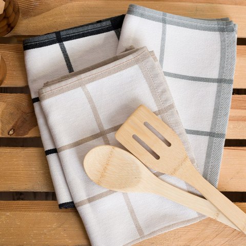 KRATKA Ścierka kuchenna, rozmiar 50x70cm, kolor szary 001 S00020/SCI/001/050070/1
