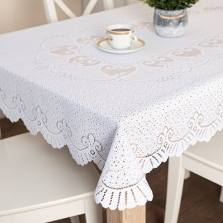 Firanka żakardowa, wysokość 110cm, kolor 001 biały 877414/000/001/000110/1