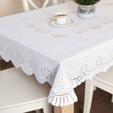 Firanka żakardowa, wysokość 110cm, kolor 001 biały 877414/000/001/000110/1 Firanka żakardowa, wysokość 110cm, kolor 001 biały 877414/000/001/000110/1