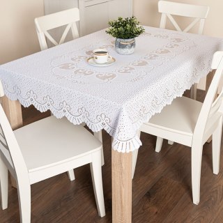 Firanka żakardowa, wysokość 110cm, kolor 001 biały 877414/000/001/000110/1